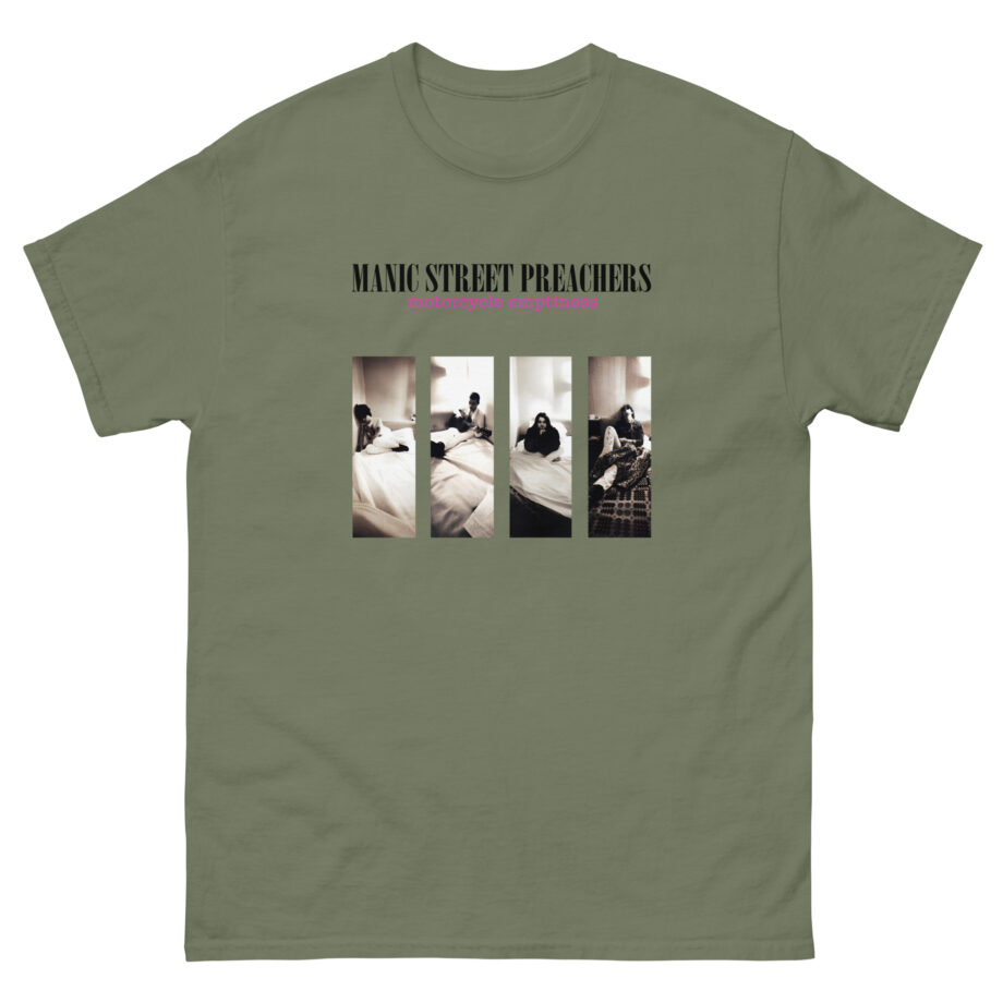 Manic Street Preachers Motorcycle Emptiness Photo Lilac Unisex classic tee
