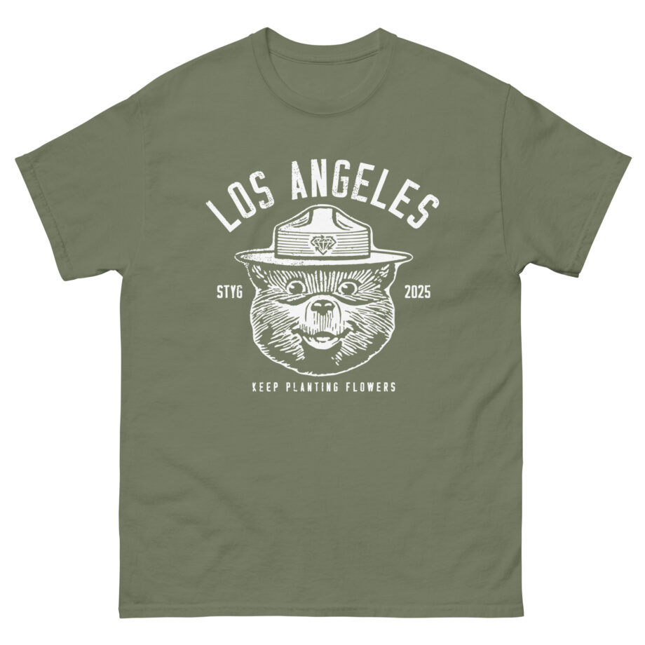 Stick to Your Guns Keep Planting Flowers Los Angeles Unisex classic tee