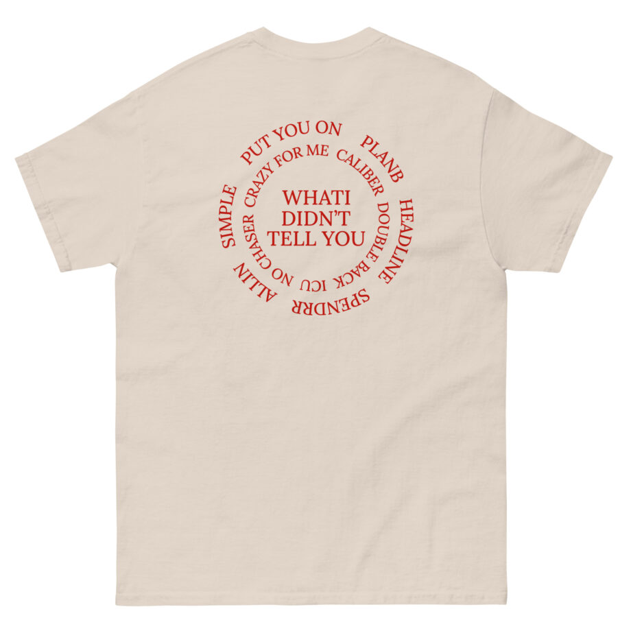 Coco Jones What I Didn't Tell You Unisex classic tee