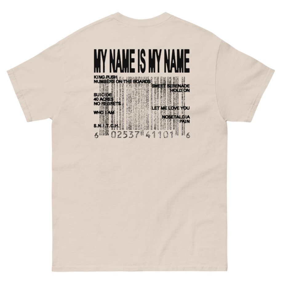 Clipse Mnimn Tracklist Unisex classic tee
