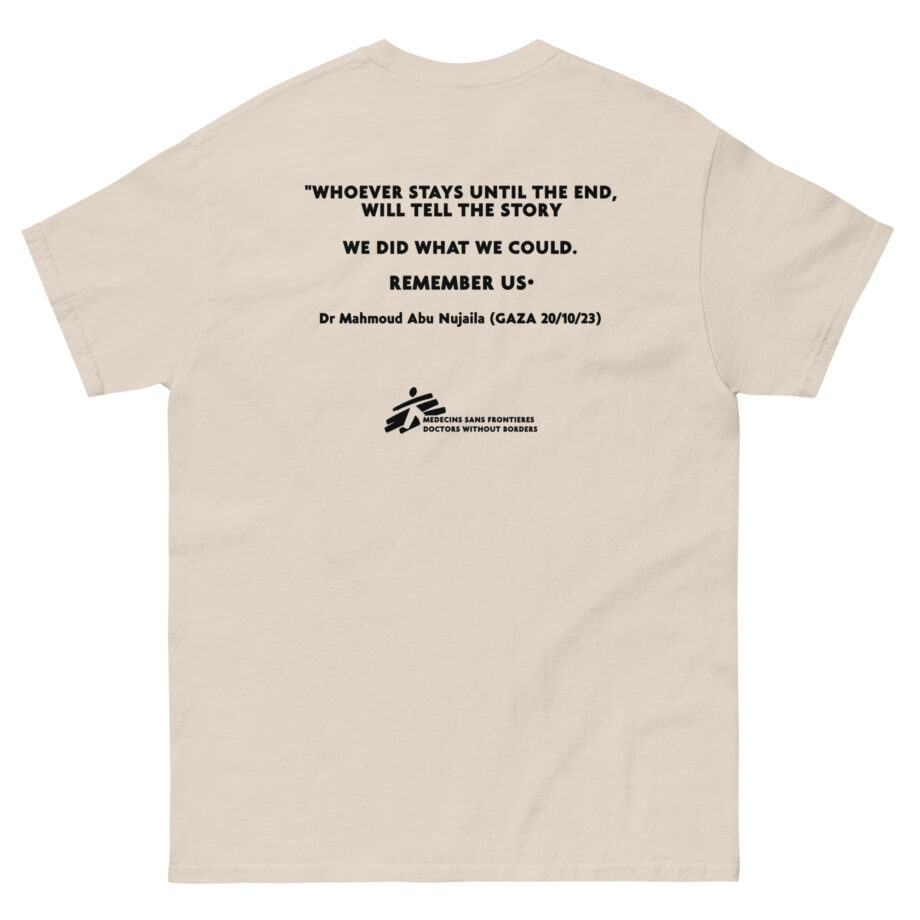 Massive Attack Ceasefire Now Msf Unisex classic tee