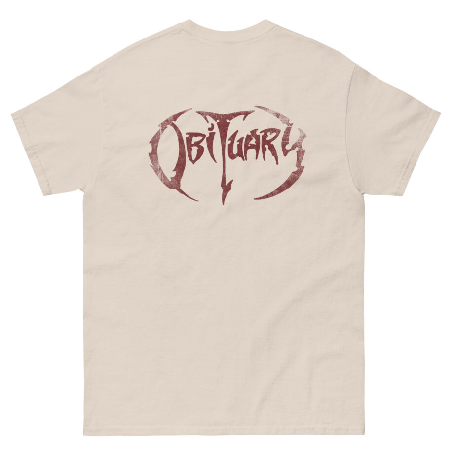 Obituary Red Logo Unisex classic tee