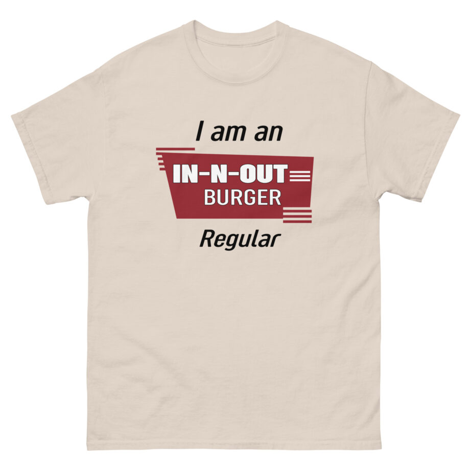 Charli D Amelio I Am an in-n-out Burger Regular Unisex classic tee