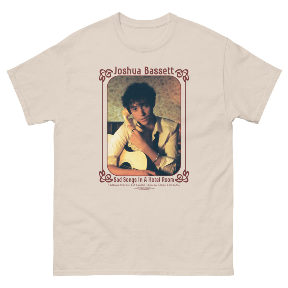 Joshua Bassett Sad Songs Face Unisex classic tee