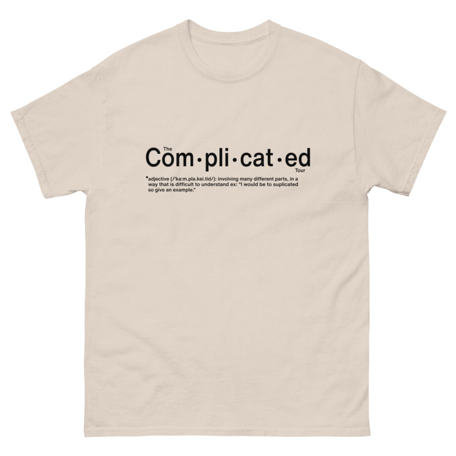 Joshua Bassett Complicated Definition Unisex classic tee