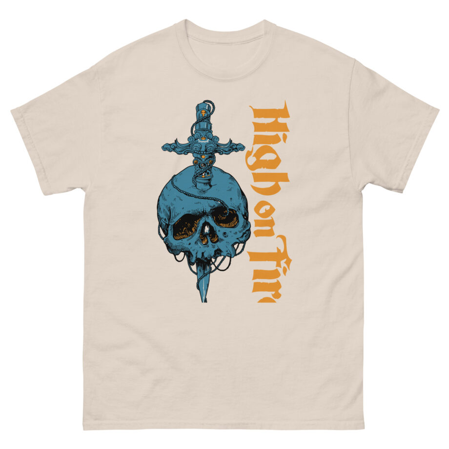 High on Fire Skull Knife Unisex classic tee