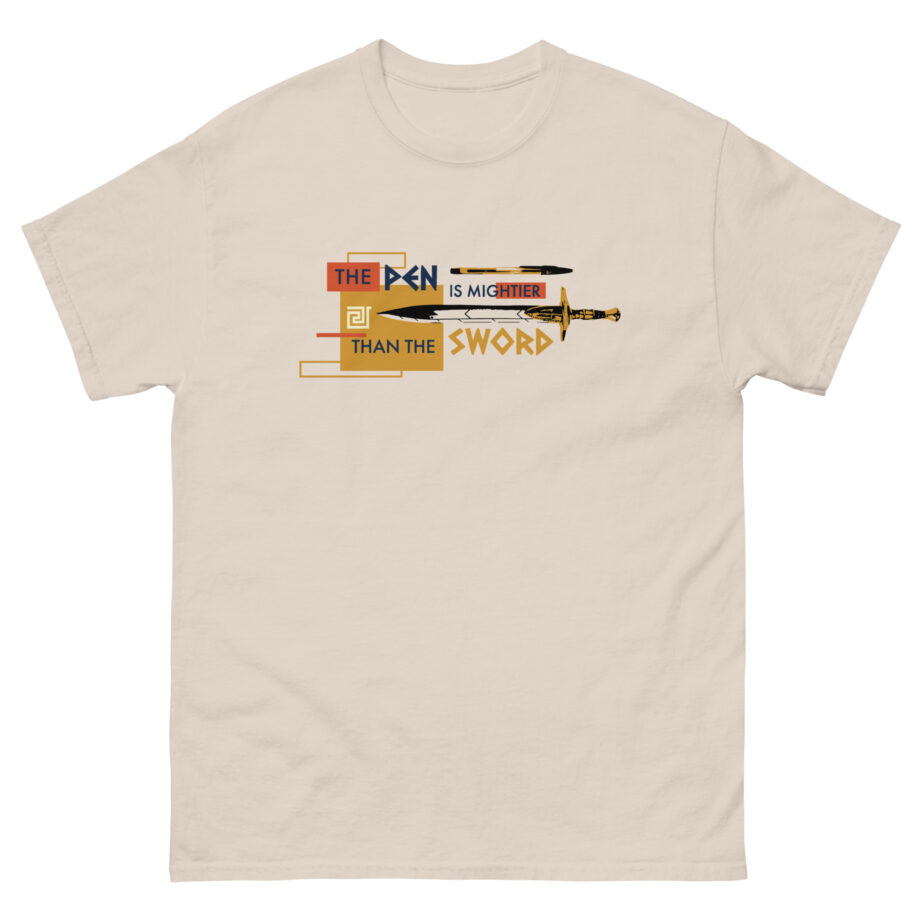 Percy Jackson Pen Mightier Than Sword Unisex classic tee