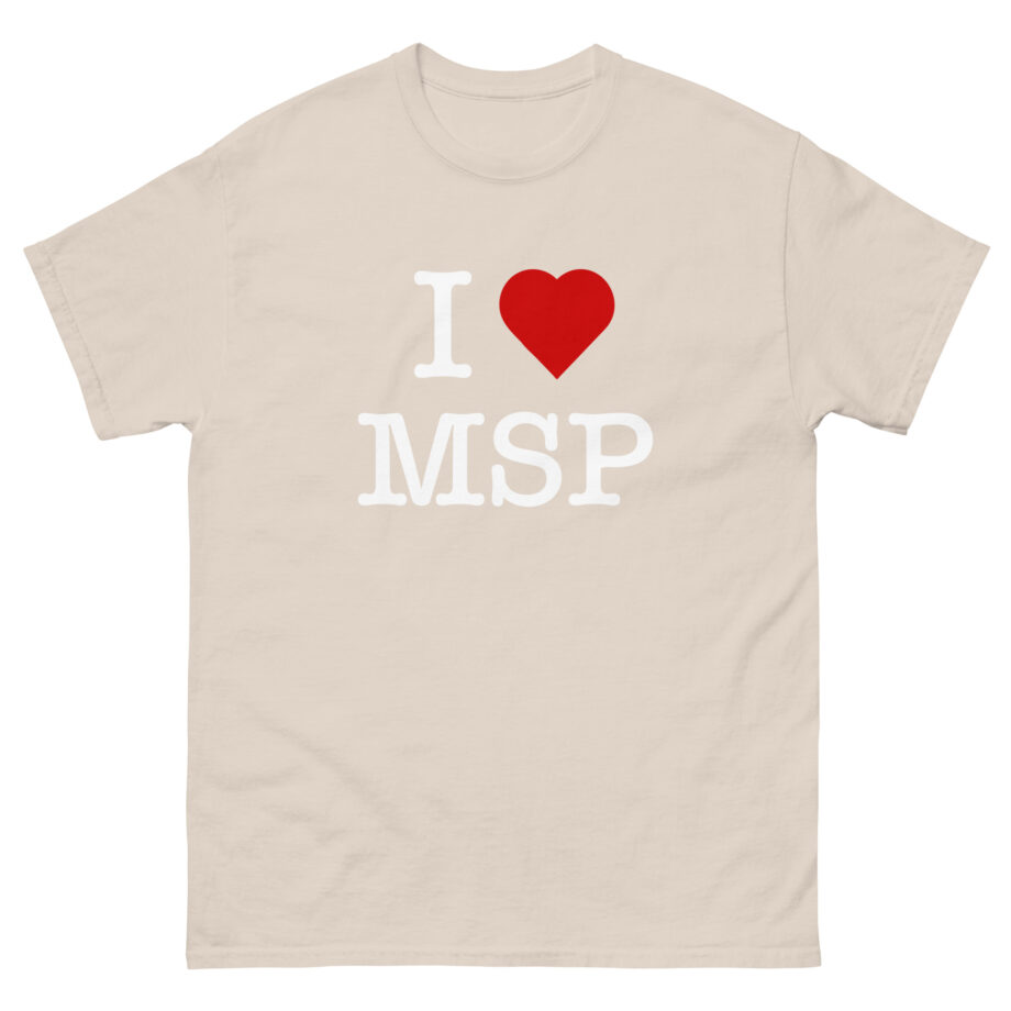 Manic Street Preachers I Heart Msp Unisex classic tee