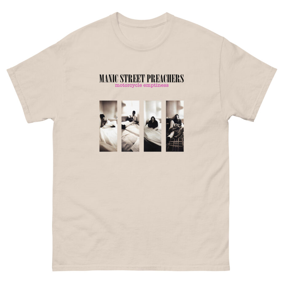 Manic Street Preachers Motorcycle Emptiness Photo Lilac Unisex classic tee