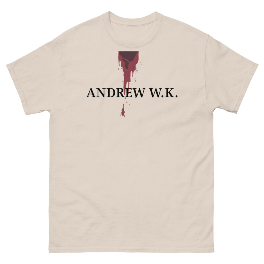 Andrew Wk I Get Wet Unisex classic tee