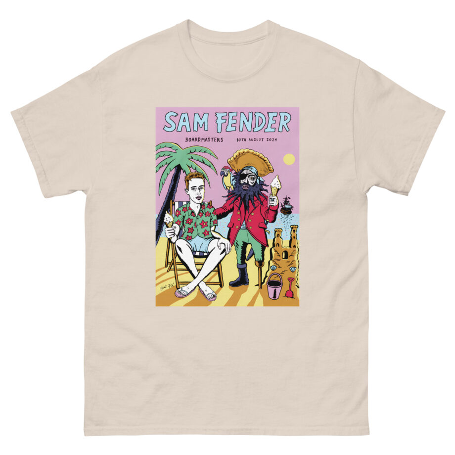 Sam Fender Beach Pirate Unisex classic tee