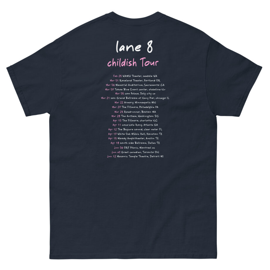 Lane 8 Childish Tour Unisex classic tee