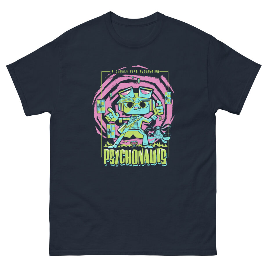 Double Fine Psychic Mystery Unisex classic tee