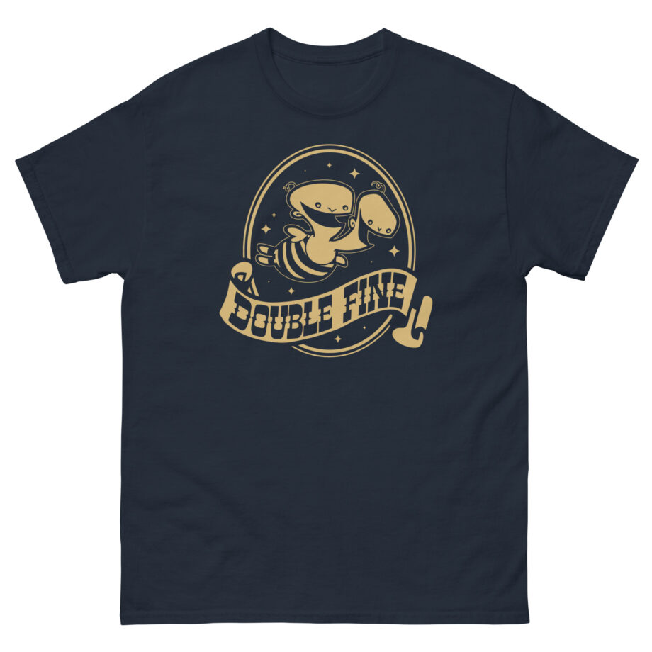 Double Fine Golden Two-headed Baby Unisex classic tee