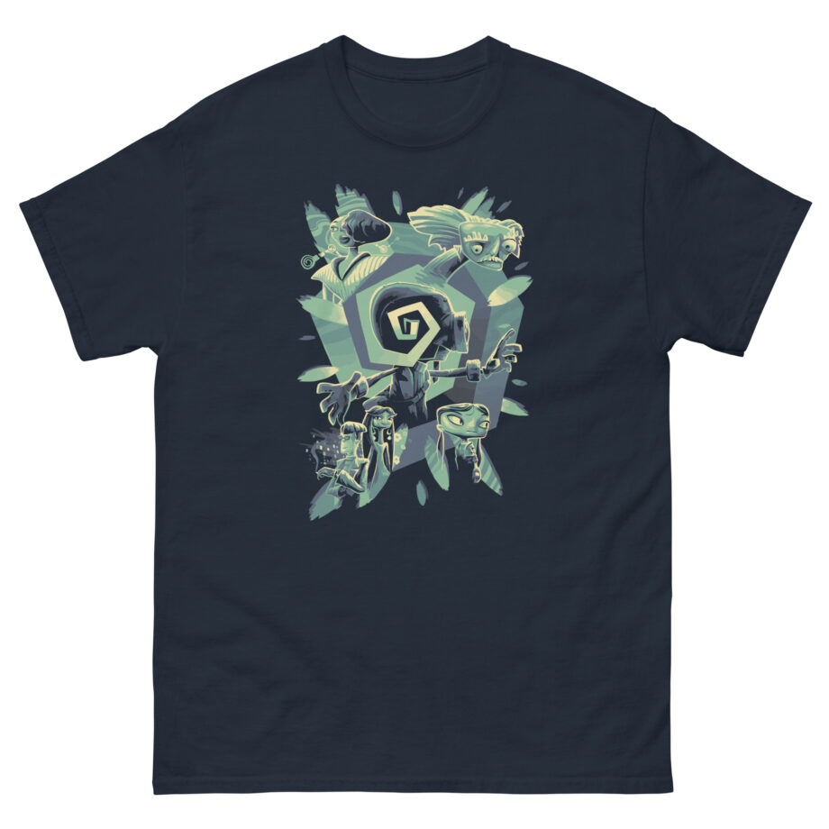 Double Fine Psychodelic Cast Unisex classic tee