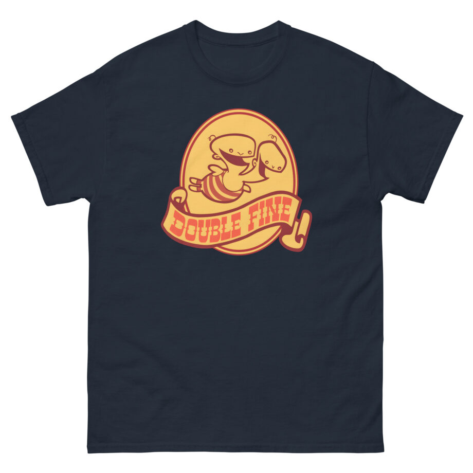 Double Fine Golden Two-headed Baby Unisex classic tee