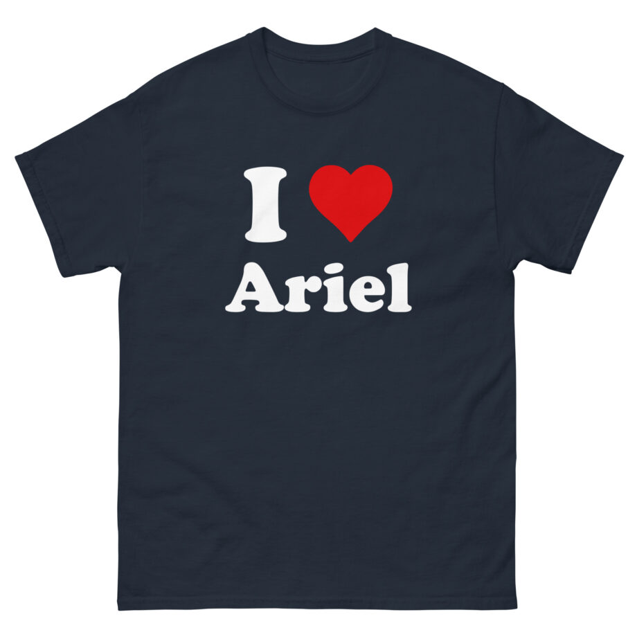 Baby Ariel I Love Ariel Unisex classic tee