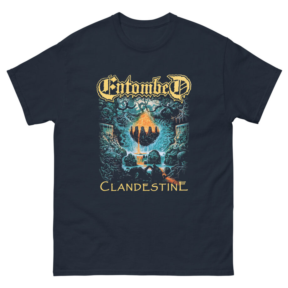 Entombed Clandestine Live Unisex classic tee