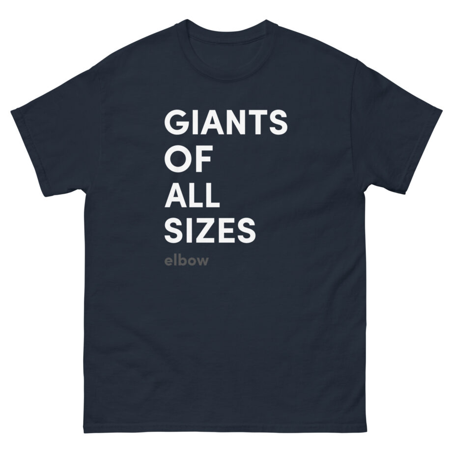 Elbow Audio Giants of All Sizes Unisex classic tee