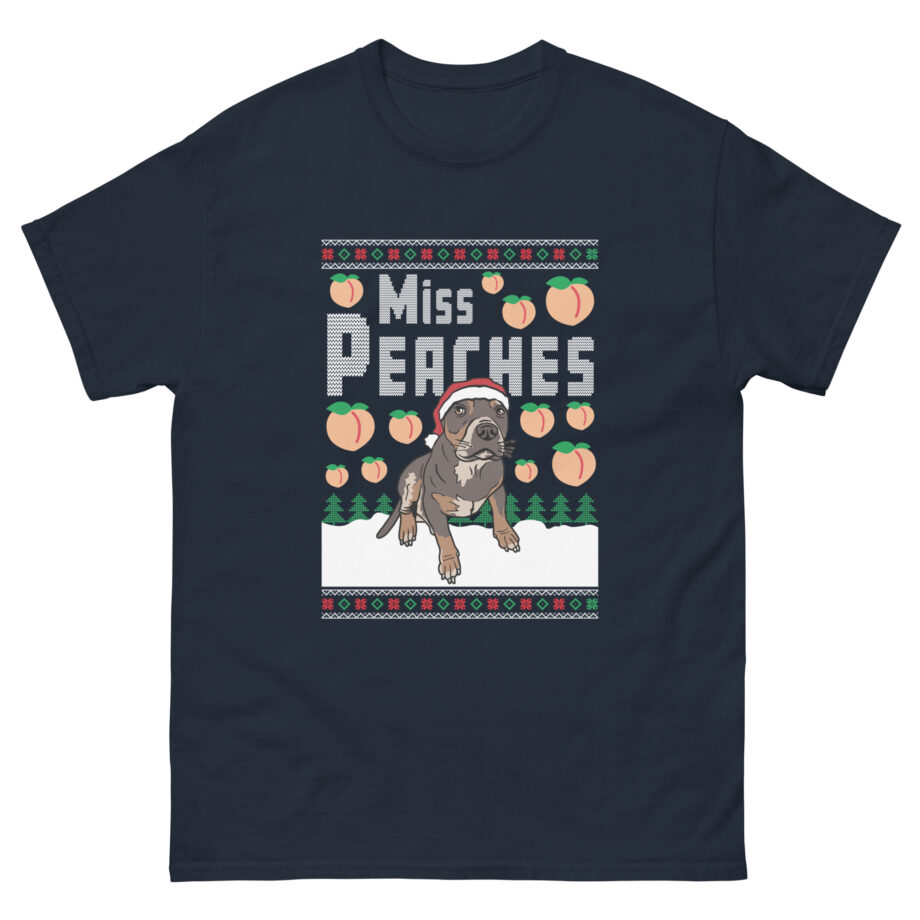 Miss Peaches Ugly Christmas Unisex classic tee