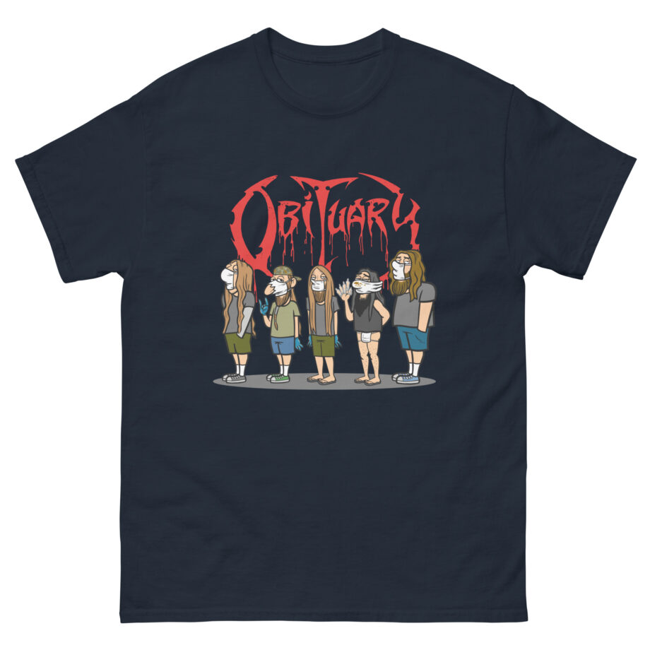 Obituary Stay Safe Unisex classic tee
