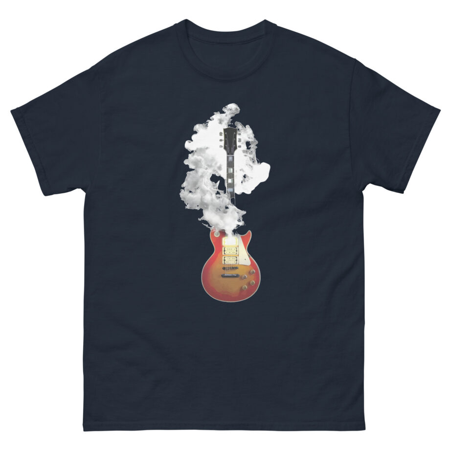 Ace Frehley Smoking Guitar Unisex classic tee