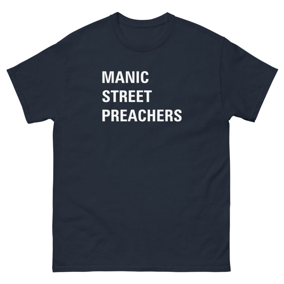 Manic Street Preachers Block Logo Unisex classic tee