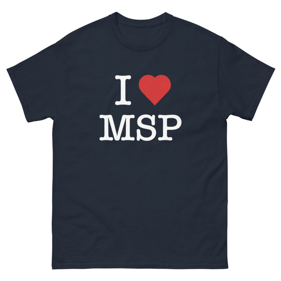 Manic Street Preachers I Heart Msp Unisex classic tee