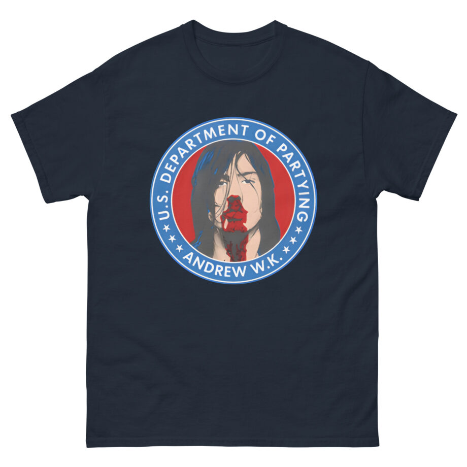 Andrew Wk Us Dept of Partying Unisex classic tee