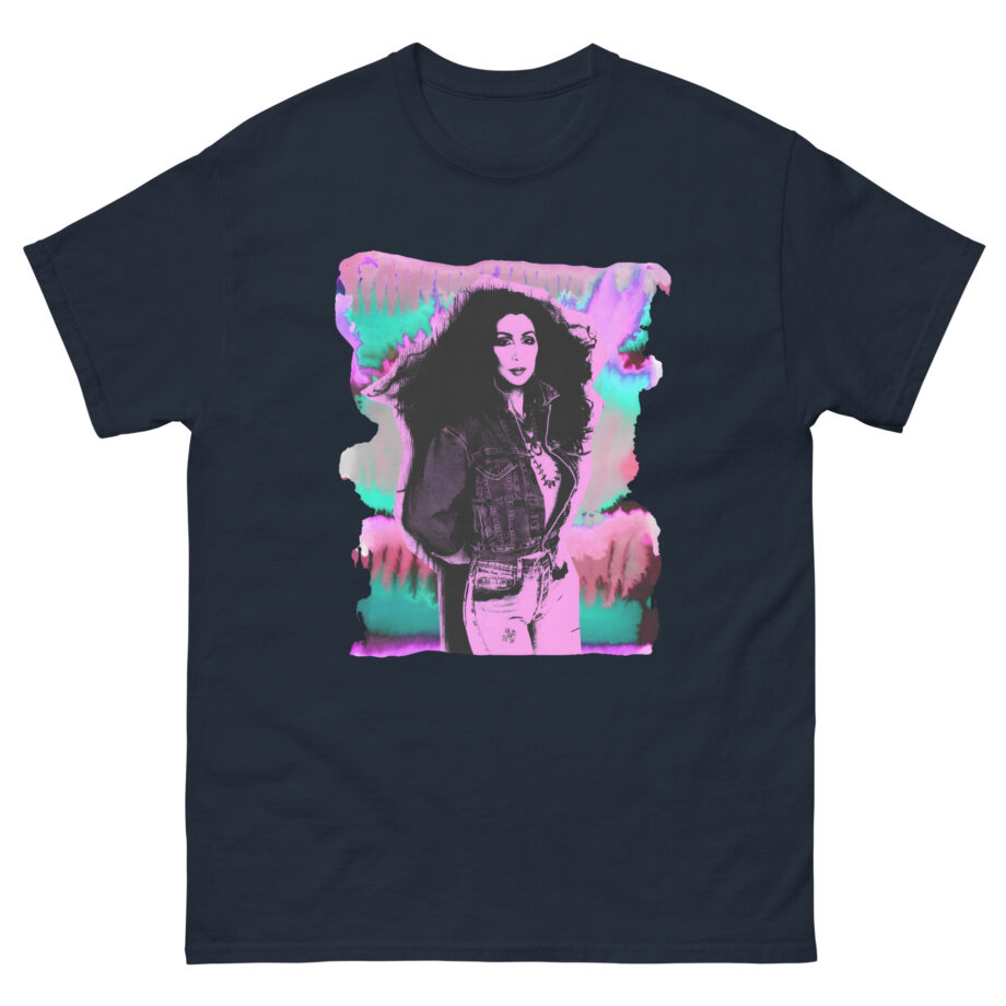 Cher Psychedelic Distressed Unisex classic tee