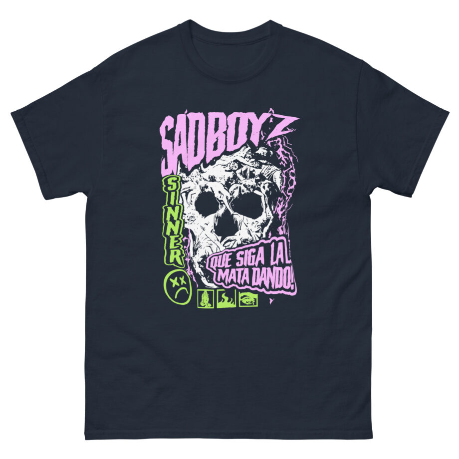 Sad Boyz by Junior H Skull Unisex classic tee