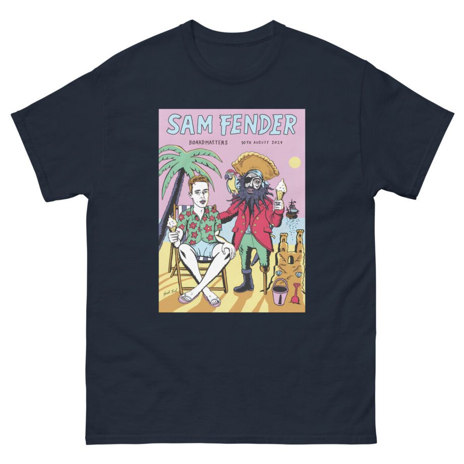 Sam Fender Beach Pirate Unisex classic tee