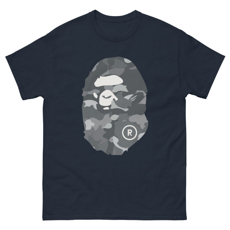 Corey Scherer Bathing Ape Camo Mirror Big Logo Unisex classic tee