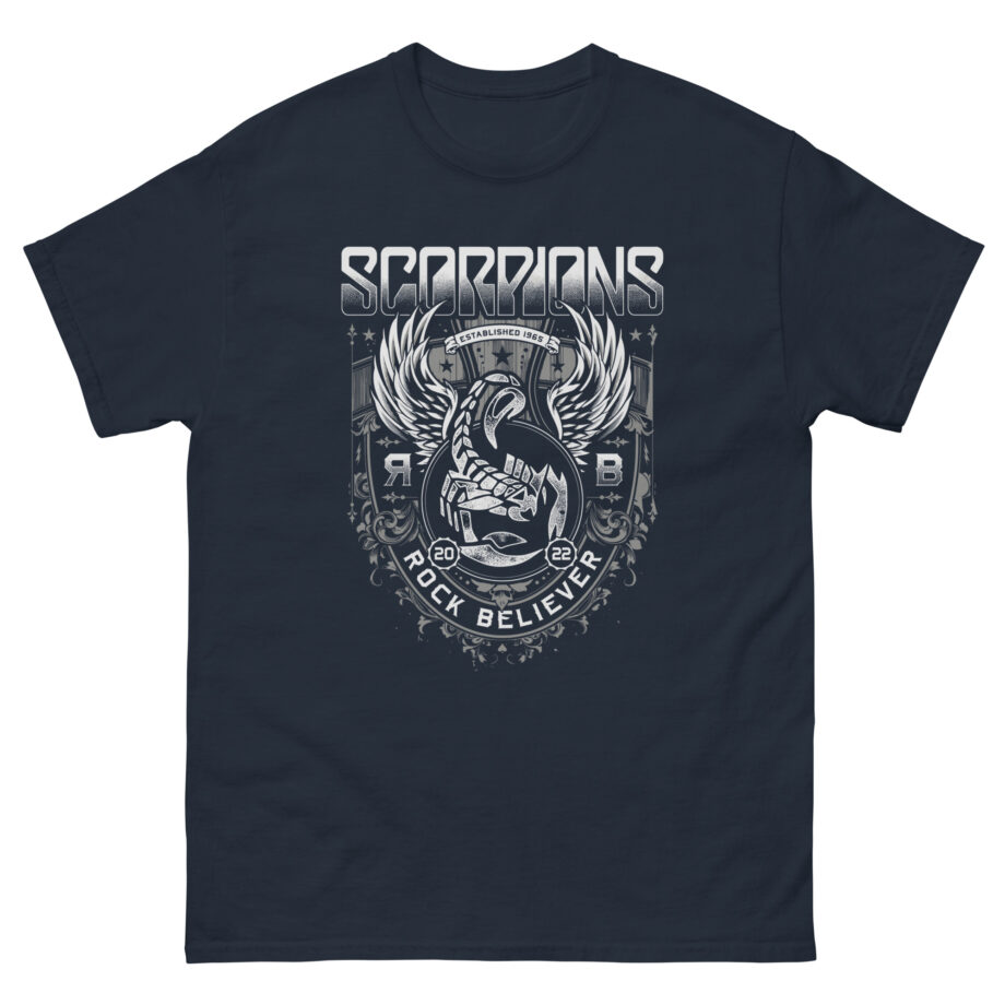 Scorpions Rock Believer Ornaments Unisex classic tee