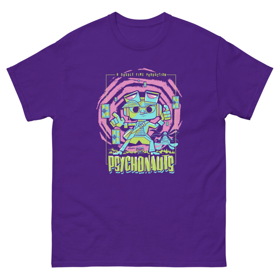 Double Fine Psychic Mystery Unisex classic tee