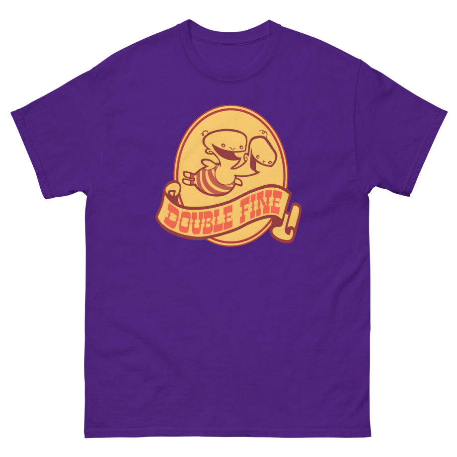 Double Fine Golden Two-headed Baby Unisex classic tee