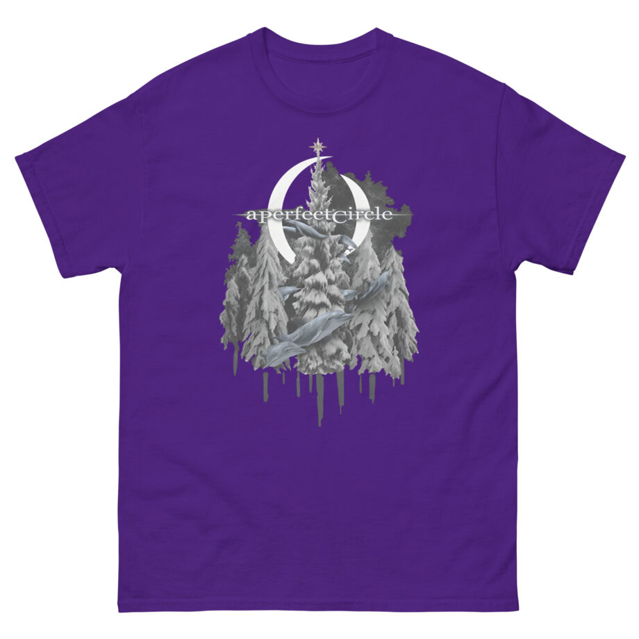 A Perfect Circle Frosty Dolphin & Snow Unisex classic tee