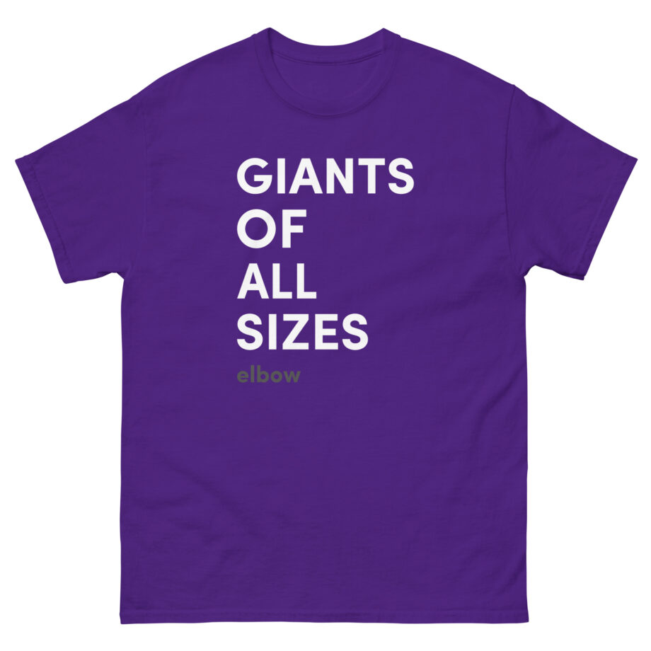 Elbow Audio Giants of All Sizes Unisex classic tee