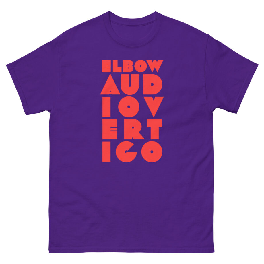 Elbow Audio Vertigo Stacked Logo Unisex classic tee
