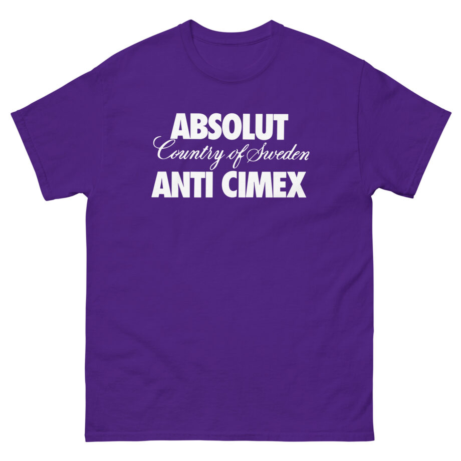 Anti Cimex Absolut Country of Sweden Unisex classic tee
