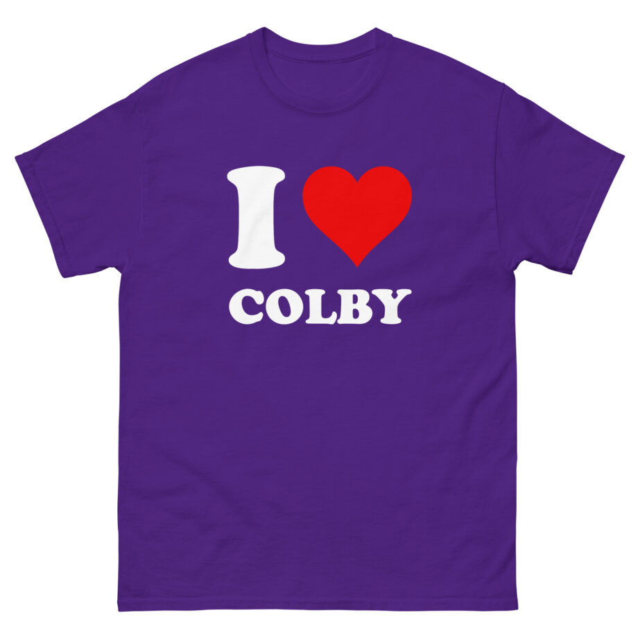 Heart I Love Colby Unisex classic tee