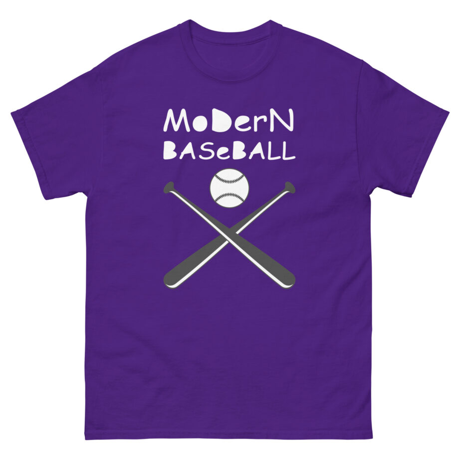 Modern Baseball Bat Unisex classic tee