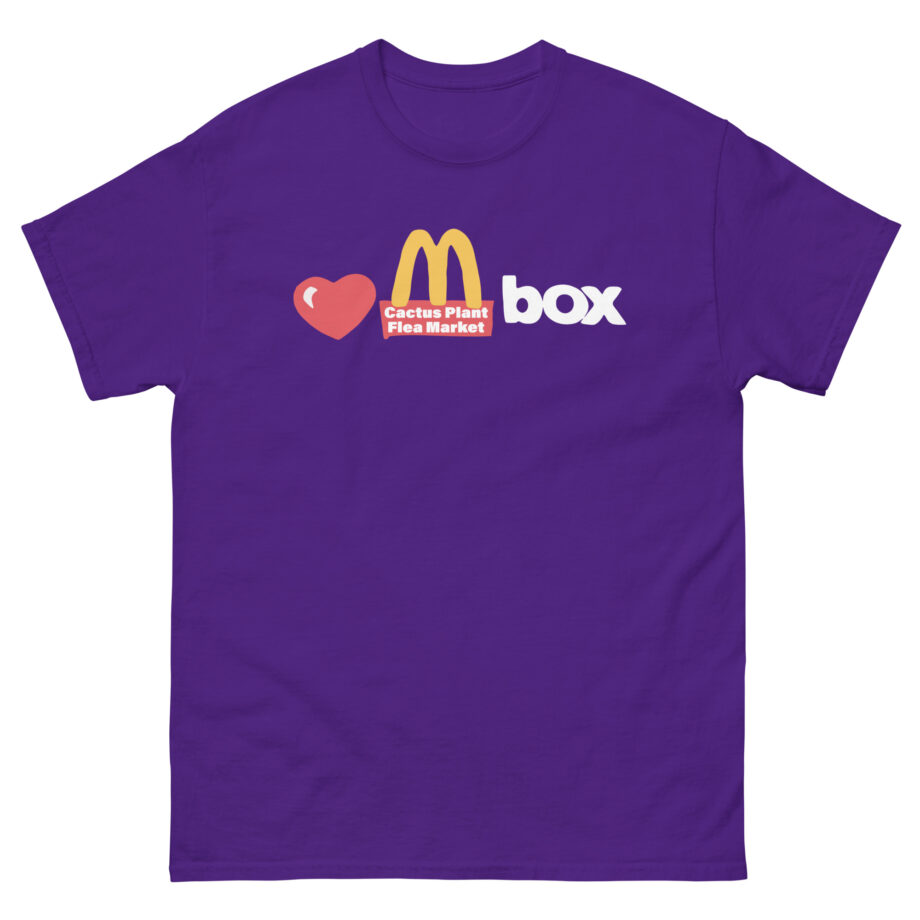 Alejandro Rosario Actus Plant Flea Market Cpfm Mcdonalds Unisex classic tee