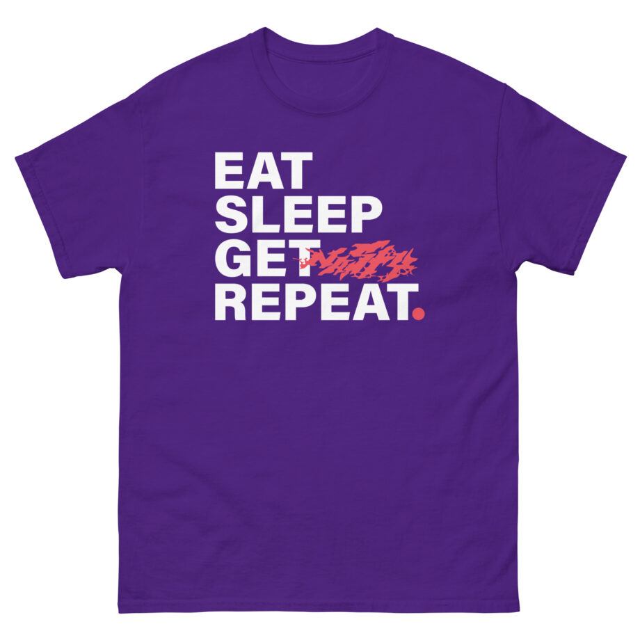 Nasty Eat Sleep Get Repeat Unisex classic tee