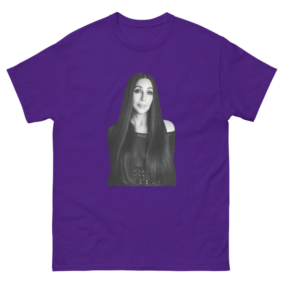 Cher Portrait Photo Unisex classic tee