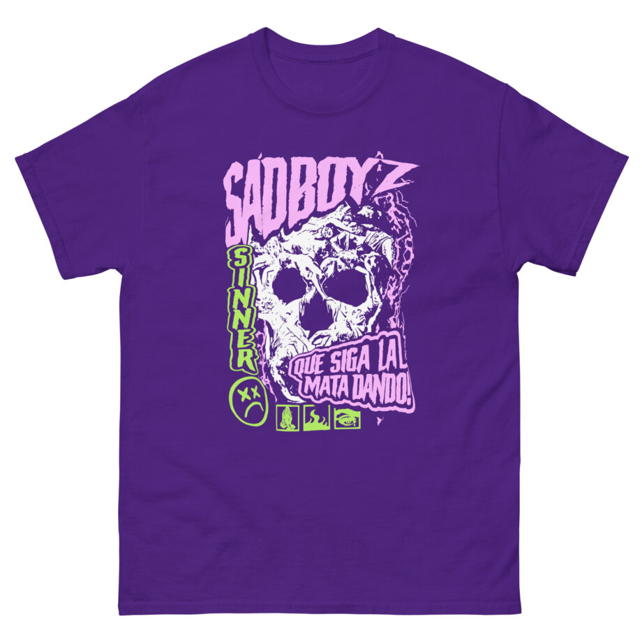 Sad Boyz by Junior H Skull Unisex classic tee