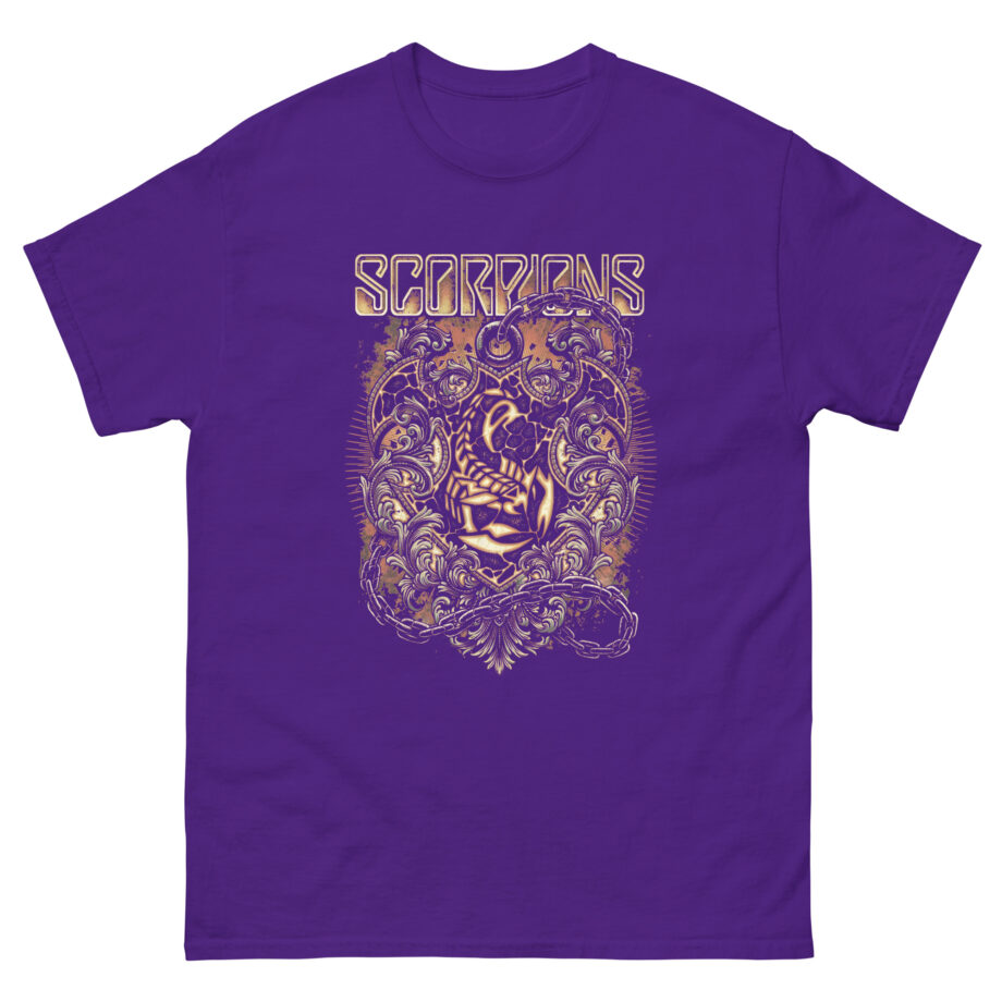 Scorpions Crest in Chains Unisex classic tee