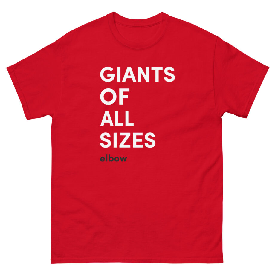Elbow Audio Giants of All Sizes Unisex classic tee