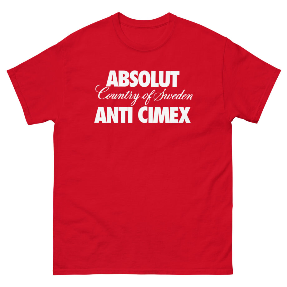 Anti Cimex Absolut Country of Sweden Unisex classic tee