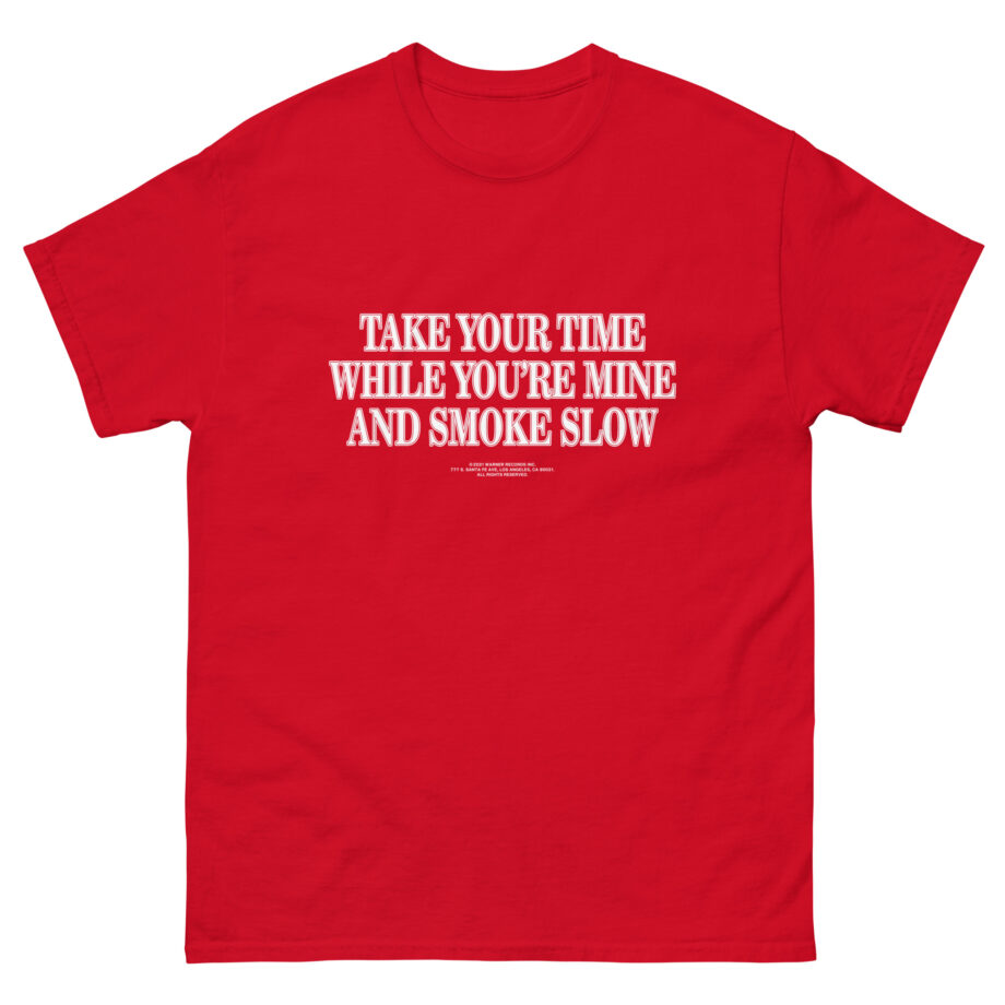 Joshua Bassett Smoke Slow Unisex classic tee
